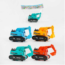 Екскаватор 8815 (420/2) 4 кольори, рухливі елементи, інерційний механізм, у пакеті
