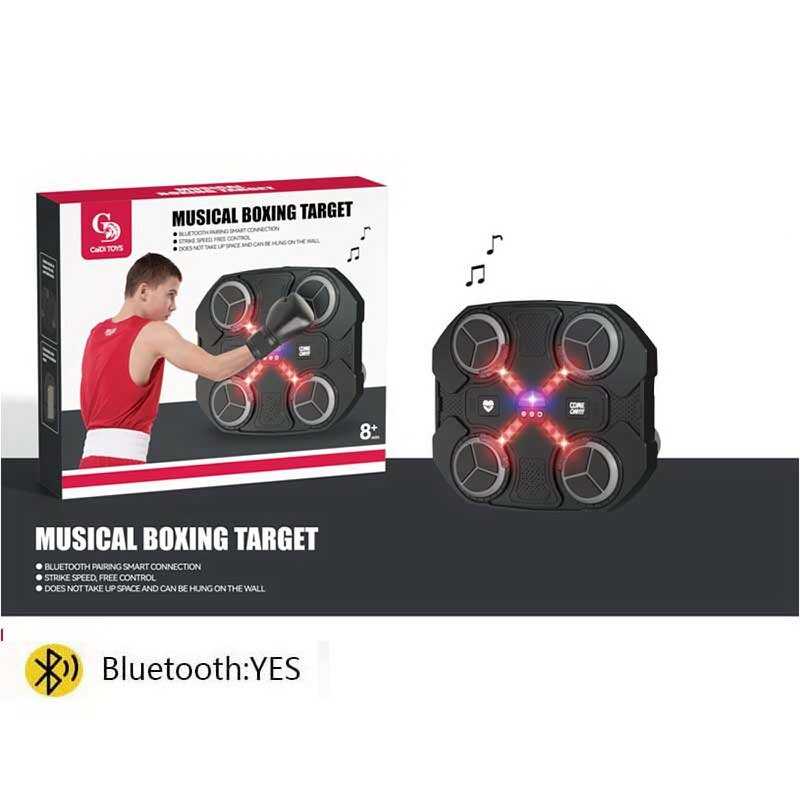 Електронний бокс 8818-1 (24) вбудований акумулятор, USB кабель, bluetooth, підсвічування, музичний супровід, звук удару, рукавички, в коробці