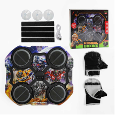 Електронний бокс BK 892 B (24/2) герой, акумулятор 3.7 V, USB кабель, підсвічування, музика, bluetooth, режими гучності, в коробці