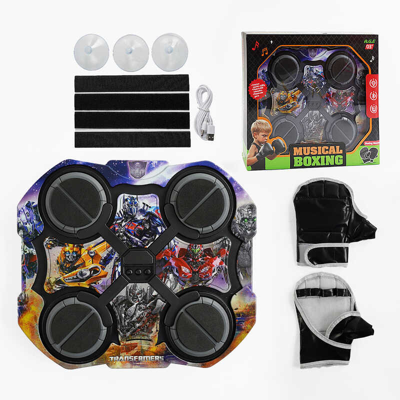 Електронний бокс BK 892 B (24/2) герой, акумулятор 3.7 V, USB кабель, підсвічування, музика, bluetooth, режими гучності, в коробці Електронний бокс BK 892 B (24/2) герой, акумулятор 3.7 V, USB кабель, підсвічування, музика, bluetooth, режими гучності, в коробці