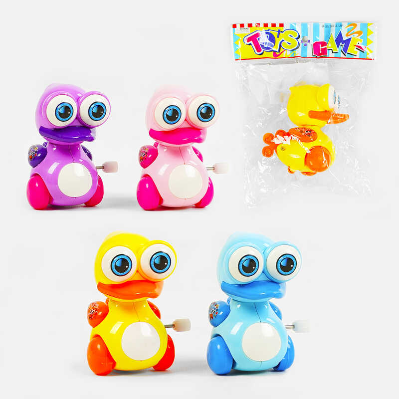 Заводна гра 0666 A (720/2) “Пташка“, 4 кольори, ВИДАЄТЬСЯ ТІЛЬКИ МІКС ВИДІВ