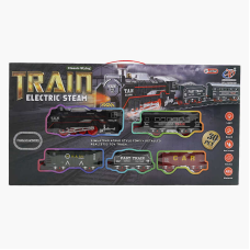 Залізниця JHX 6337 (12) 31 елемент, звук, підсвічування, парогенератор, 4 вагони, в коробці