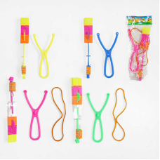 Запускач C 69857 (60) ЦІНА ЗА 20 ШТУК В УПАКОВЦІ, підсвічування, елемент-вертольотик, рогатка, в пакеті