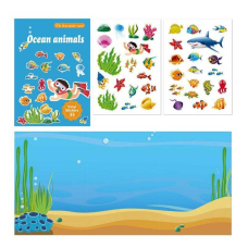 Зошит з наліпками LY 63045 (300) багаторазові наліпки, в пакеті