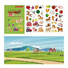 Зошит з наліпками LY 63046 (300) багаторазові наліпки, в пакеті