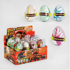 Зростаючі тварини в яйці “Динозаври“ С 37607 (30) ЦІНА ЗА 12 ШТУК В БЛОЦІ