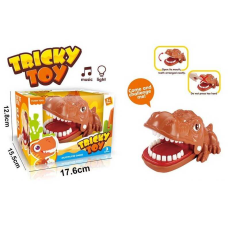 Зубастик 2021-163 (48/2) “Динозавр”, звук, в коробці