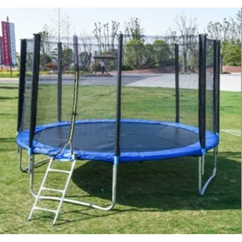 Батут В-30306 (1) “TK Sport“, діаметр 306см, з сіткою, на пружинах 60шт, опори 3шт, сходи, в коробці