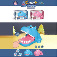 Зубастик 6885 (96/2) 2 кольори, “Бегемот“, механічний, в коробці