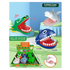 Зубастик 85101 (16/2) ЦІНА ЗА 6 ШТУК В БЛОЦІ, механічний, довжина - 16 см, в коробці