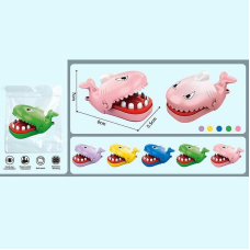 Зубастик X 023-23-2 (400) “Акула“, механічний, в пакеті, ВИДАЄТЬСЯ МІКС ВИДІВ