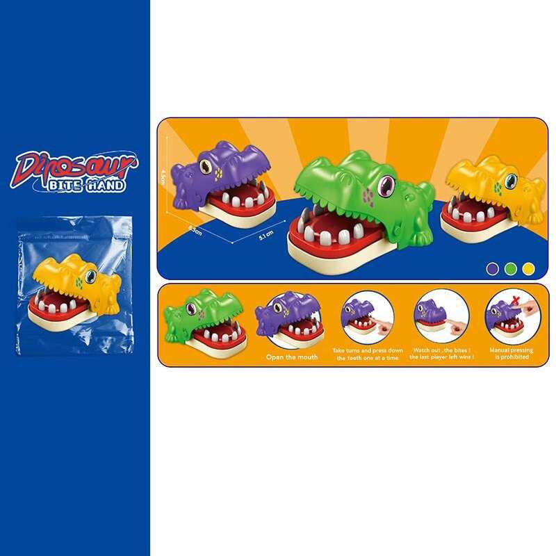 Зубастик X 023-77 B (800) “Крокодил“, механічний, в пакеті, ВИДАЄТЬСЯ МІКС ВИДІВ