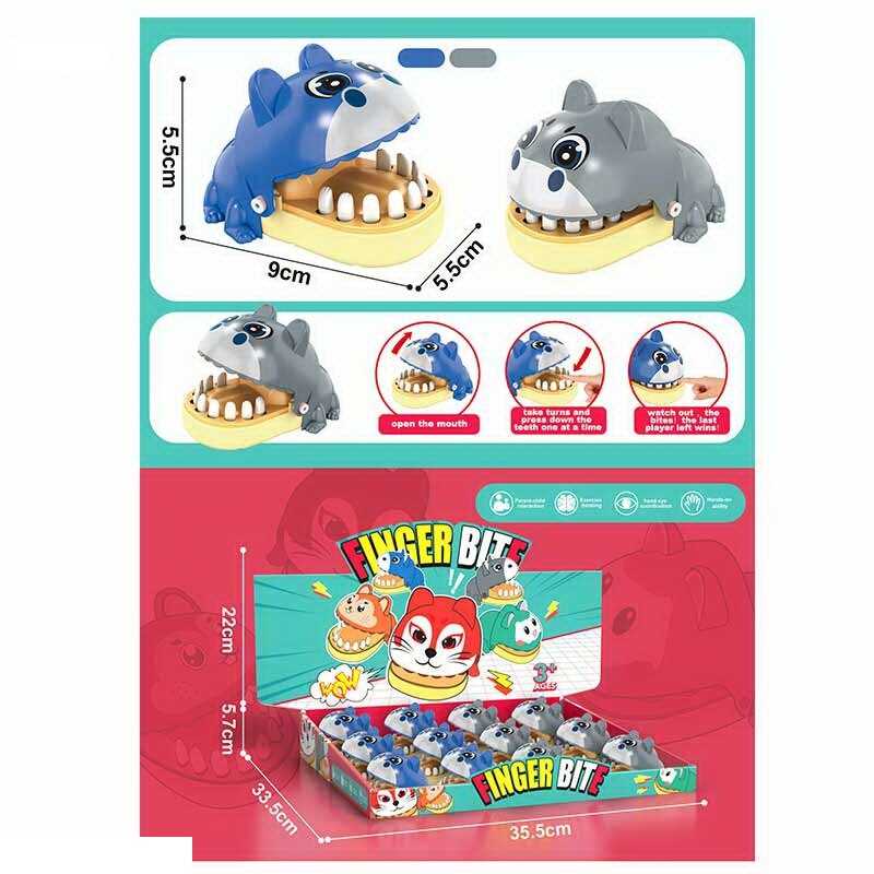 Зубастик X 023-83 C (36) ЦІНА ЗА 12 ШТУК В БЛОЦІ, “Бульдог”, механічний, в коробці