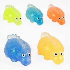 Гра-антистрес C 50793 (24) ЦІНА ЗА 12 ШТУК У ПАКЕТІ, динозавр з блискітками