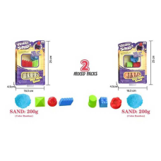 Кінетичний пісок 1909 G (96/3) 200 г, 3 форми, на листі