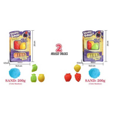 Кінетичний пісок 1909 I (96/3) 200 г, 3 форми, на листі