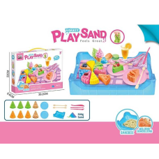 Кінетичний пісок 1933 (36/2) 500г піску, пісочниця, інструменти, форми, в коробці