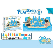 Кінетичний пісок 1937 (36/2) 500г піску, пісочниця, інструменти, форми, в коробці