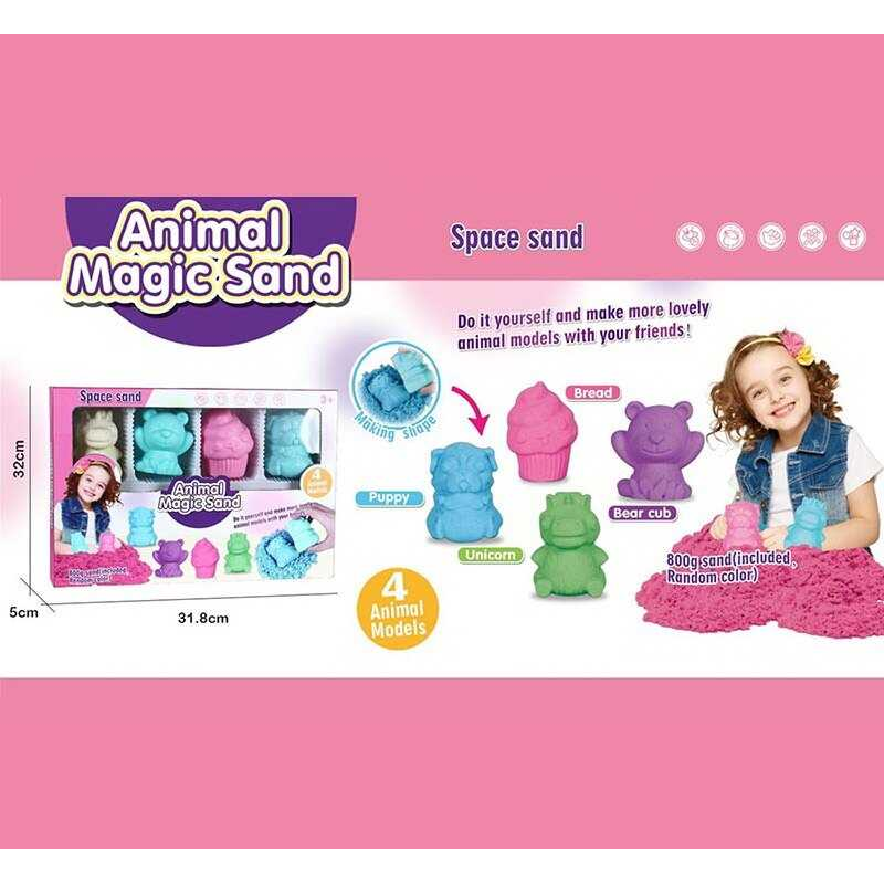 Кінетичний пісок YY 1683 (24/2) 800 г, в коробці