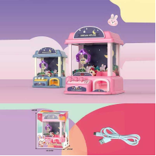 Ігровий автомат LQL 3346 (8) електронне табло, звуки, мелодії, від батарейок та від мережі, жетони, в коробці