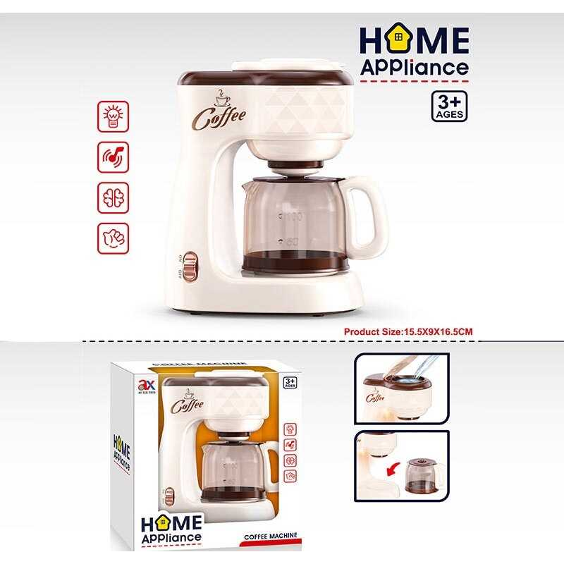 Кавомашина 6901 A (108/2) на батарейках, імітація роботи, музика, підсвітка, в коробці