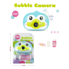 Камера з мильними бульбашками 3939-90 A (96/2) на батарейках, підсвічування, звукові ефекти, пляшечка з рідиною для бульбашок, ремінець з карабіном, на листі