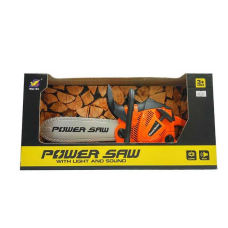 Бензопила 192 C (24/3) звук, обертання ланцюга, на батарейках, в коробці