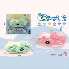 Камера з мильними бульбашками 76-3 A (60/2) 2 кольори, мелодії, 2 пляшечки з мильними бульбашками, ремінець, на листі