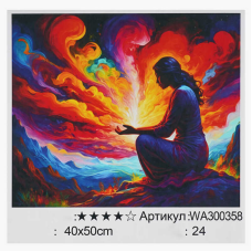 Картина за номерами WA 300358 (30) “WToys“, 40х50 см, в коробці