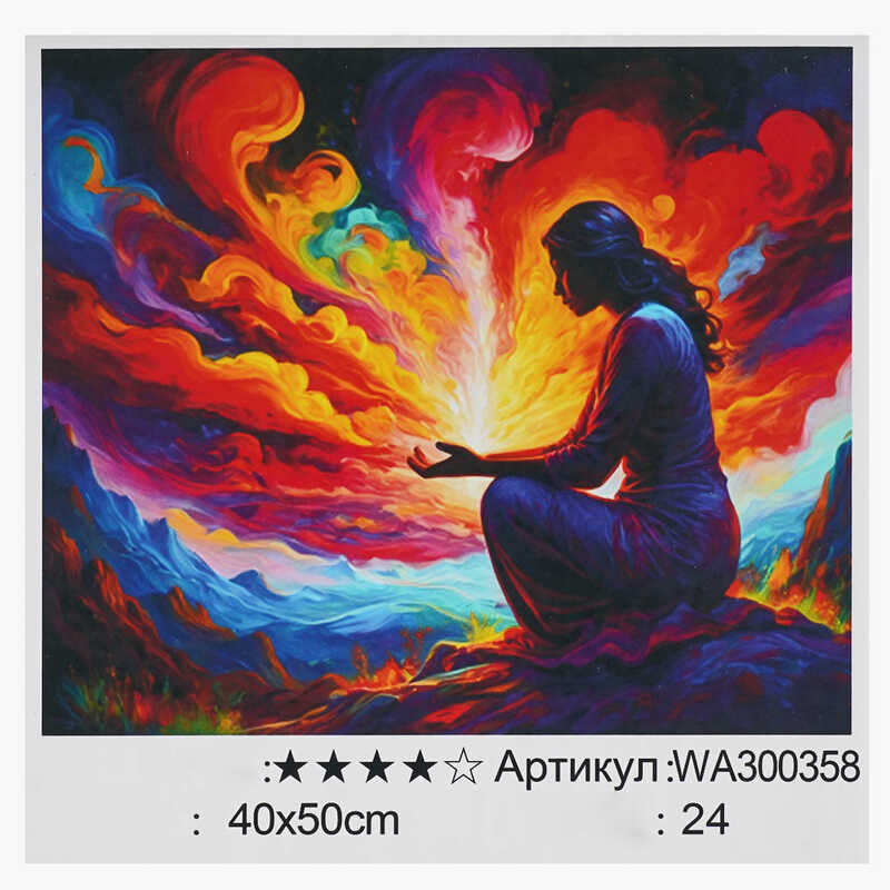 Картина за номерами WA 300358 (30) “WToys“, 40х50 см, в коробці