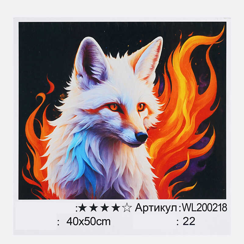 Картина за номерами WL 200218 (30) “WToys“, 40х50 см, світиться у темряві, в коробці
