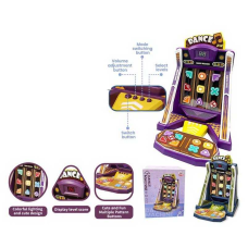 Ігровий автомат WS 5908 B (12) “Dance Machine”, 2 режими роботи, музика, звукові ефекти, підсвічування, регулювання гучності, електронне табло, в коробці