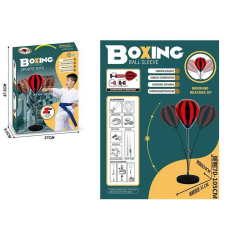 Боксерський набір FX 665-1 (16) груша, стійка, насос, регульована висота, в коробці