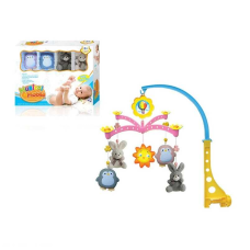 Карусель XQT 729 (36) 5 м“яких підвісок, мелодія, обертання, заводний механізм, в коробці