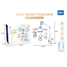 Карусель на радіокеруванні HL 2022-96 (12/3) звук, підсвічування, пульт керування, проєкція зоряного неба, мелодії, таймер, в коробці