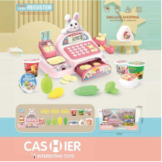 Касовий апарат 997-20 (24) функціональний калькулятор, сканер, платіжний термінал, ваги, звук, підсвічування, висувна шухляда, монети, картка, харчові продукти, в коробці