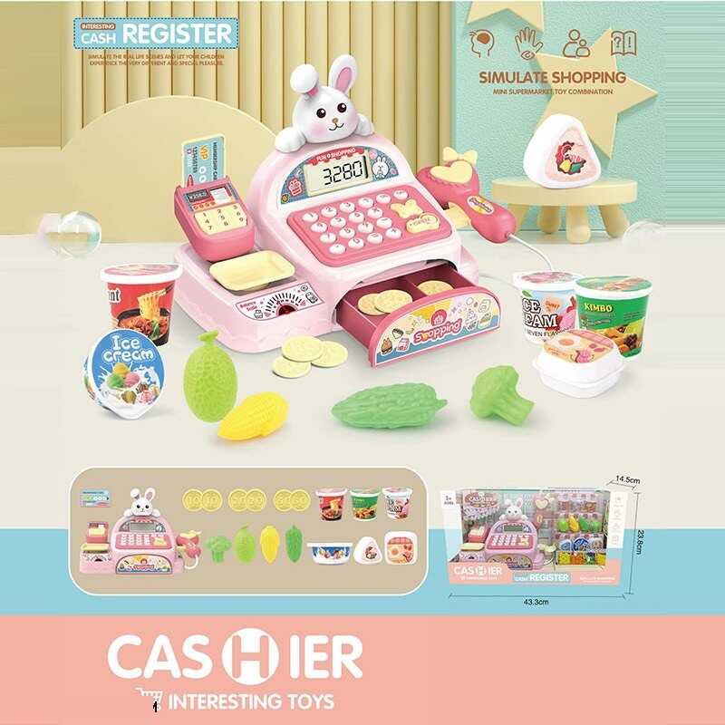 Касовий апарат 997-20 (24) функціональний калькулятор, сканер, платіжний термінал, ваги, звук, підсвічування, висувна шухляда, монети, картка, харчові продукти, в коробці