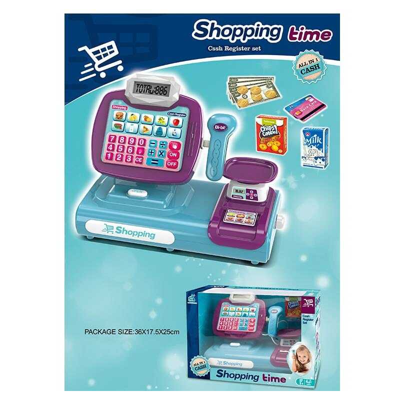 Касовий апарат CF 8525 /26 (24/2) підсвічування сканера, озвучування англ.мовою, калькулятор, у коробці