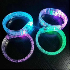 Браслет C 73484 (30) ЦІНА ЗА 40 ШТУК В БЛОЦІ, діаметр - 6 см, підсвічування, в коробці 