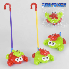 Каталка 0503 (72/2) 2 види, дзвіночок, в пакеті