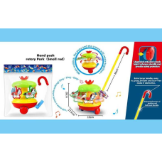 Каталка 0519 (60/2) “Карусель”, на паличці, з дзвіночком, у пакеті