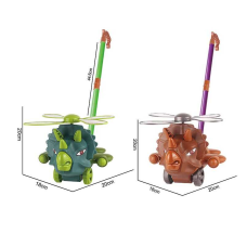 Каталка 198-27 (72/2) 2 види, дзвіночок, обертаються лопасті, у пакеті