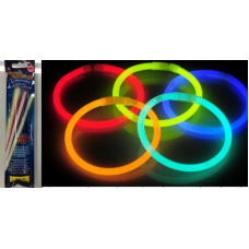 Браслет неоновий С 66389 (432) ЦІНА ЗА 1 ПАКЕТ, 8 штук в пакеті