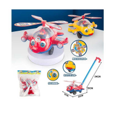 Каталка 382 (50/2) 2 кольори, “Гвинтокрил”, з дзвіночком, на паличці, рухливі елементи, в пакеті