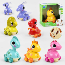 Каталка 6110 (24/2) 6 видів, “Hola“, світло, звук, сенсорні кнопки, в коробці