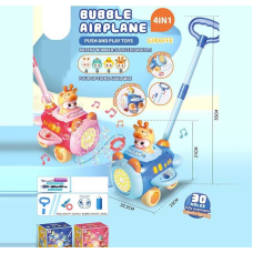 Каталка з мильними бульбашками 8526 Штрих = 90131 (24) 2 кольори, підсвічування, мелодія, 2 режими роботи, пляшечка з розчином, акумулятор 3.7 V, в коробці