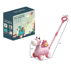 Каталка з мильними бульбашками 9001 Штрих = 90027 (30) підсвічування, мелодія, 2 пляшечки з мильними бульбашками, висота 57 см, млин, в коробці