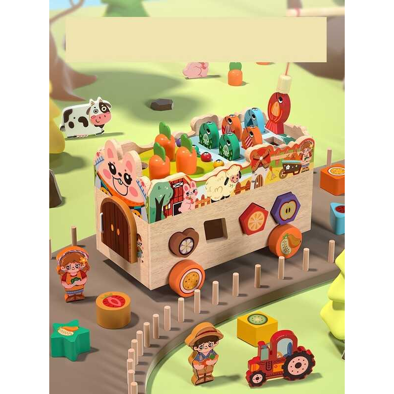 Каталка логічна С 62748 (18) сортер, магнітна риболовля з вудочкою, в коробці