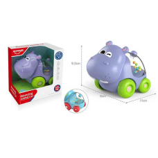 Каталка НЕ 8059 (96/2) бегемотик, в коробці