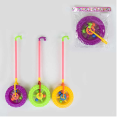 Каталка-колесо 189 С (96/2) 3 кольори, в пакеті, ВИДАЄТЬСЯ ТІЛЬКИ МІКС ВИДІВ